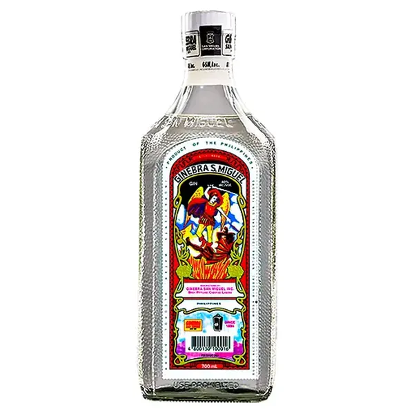 Ginebra San Miguel Gin Bottle
