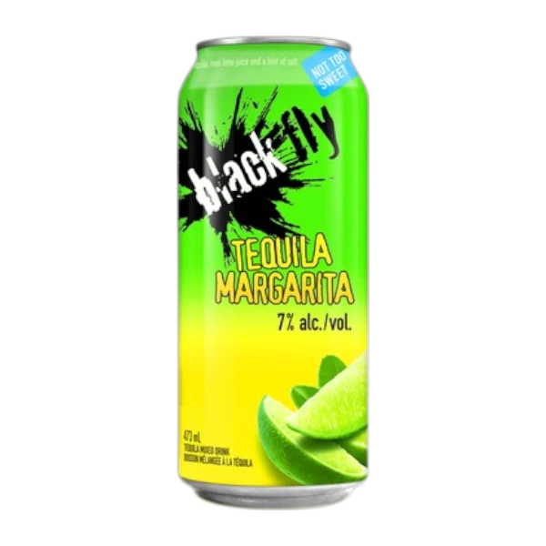 Black Fly Margarita Cocktail Can