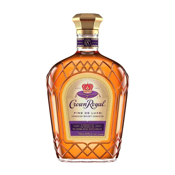 Crown Royal Canadian Whisky Bottle