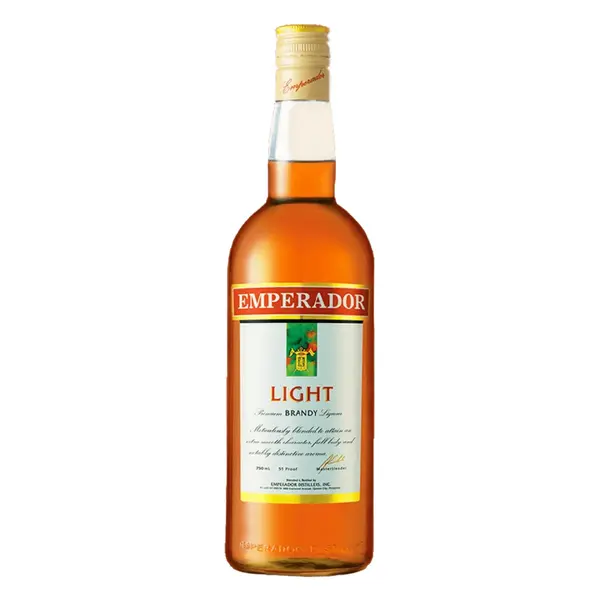 Emperador Light Brandy Bottle