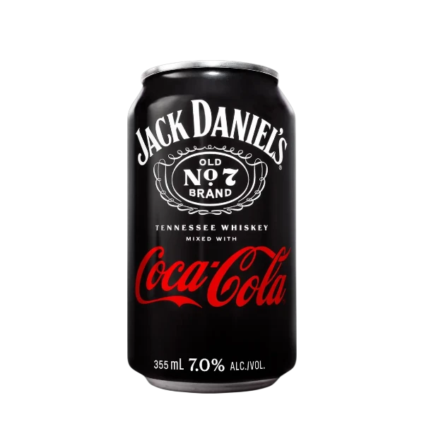 Jack Daniel's and Cola Ready To Drink Can