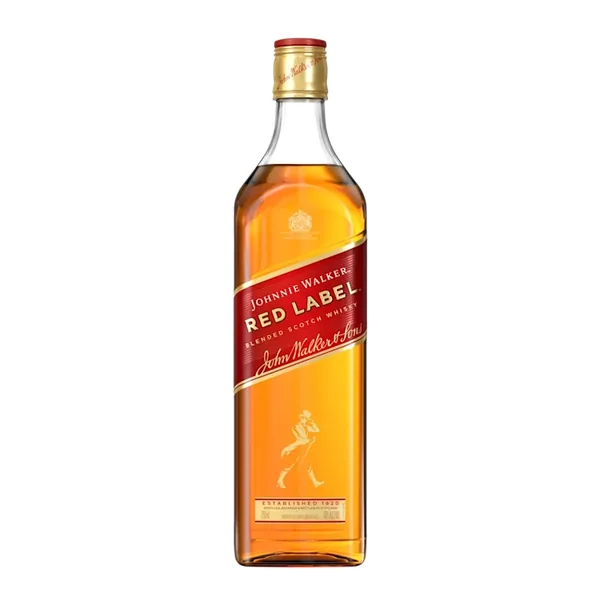 Johnnie Walker Red Label Blended Scotch Whisky Bottle