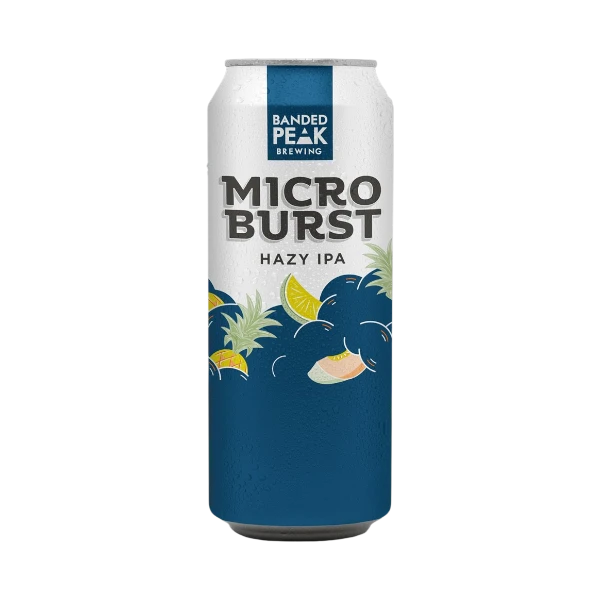 Microburst Hazy IPA Craft Beer Can