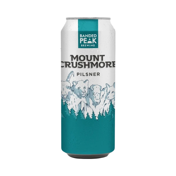 Mount Crushmore Pilsner Craft Beer Can