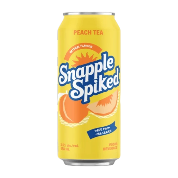 Snapple Spiked Peach Tea Can