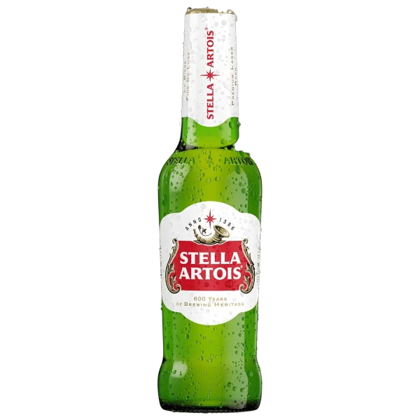 Stella Artois Belgian Lager Beer Bottle